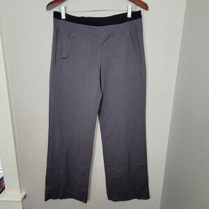 Athleta Grey Bootcut Pants Medium
